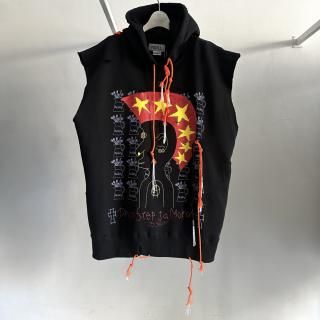 PROTECT MY BITCH SLEEVELESS HOODIE