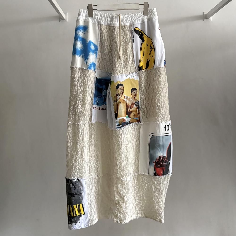 Kidill 25ss レースパンツLACE PANTS Kidill 25ss レースパンツLACE PANTS