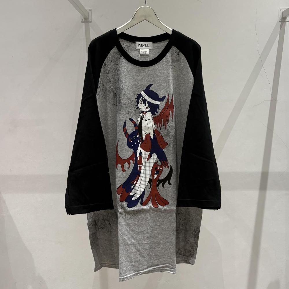 KIDILL PUNK GIRL RIB KNIT T-SHIRT キディル KIDILL PUNK GIRL RIB KNIT T-SHIRT キディル