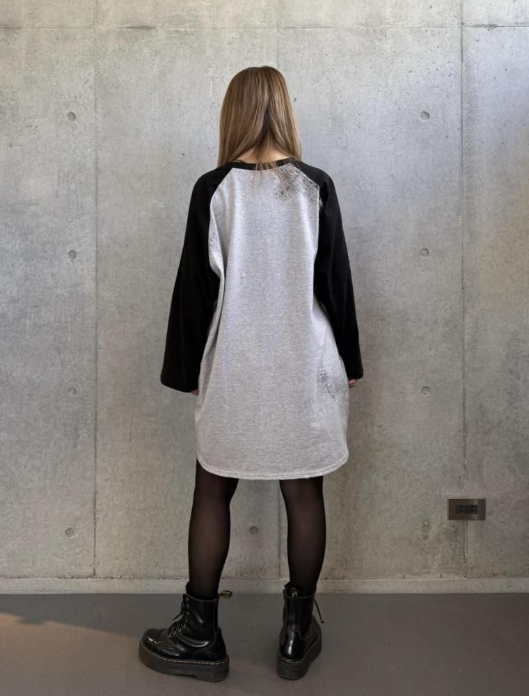 トップス KIDILL Punk Girl Raglan T-Shirt PUNK GIRL RAGLAN T-SHIRT - KIDILL ROOM ONLINE SHOP