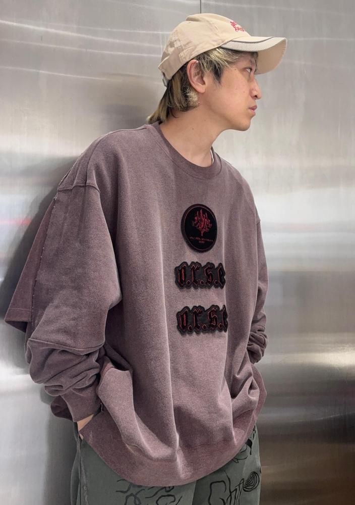 Azuma.】PATCHED DOCKING SWEAT SHIRT - KIDILL ROOM ONLINE SHOP