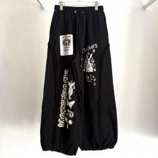 rurumu:collage printed lounge pants