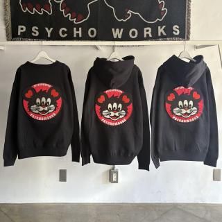 PSYCHO WORKS3EYE MOUSE SWEAT / PARKA / ZIP PARKA