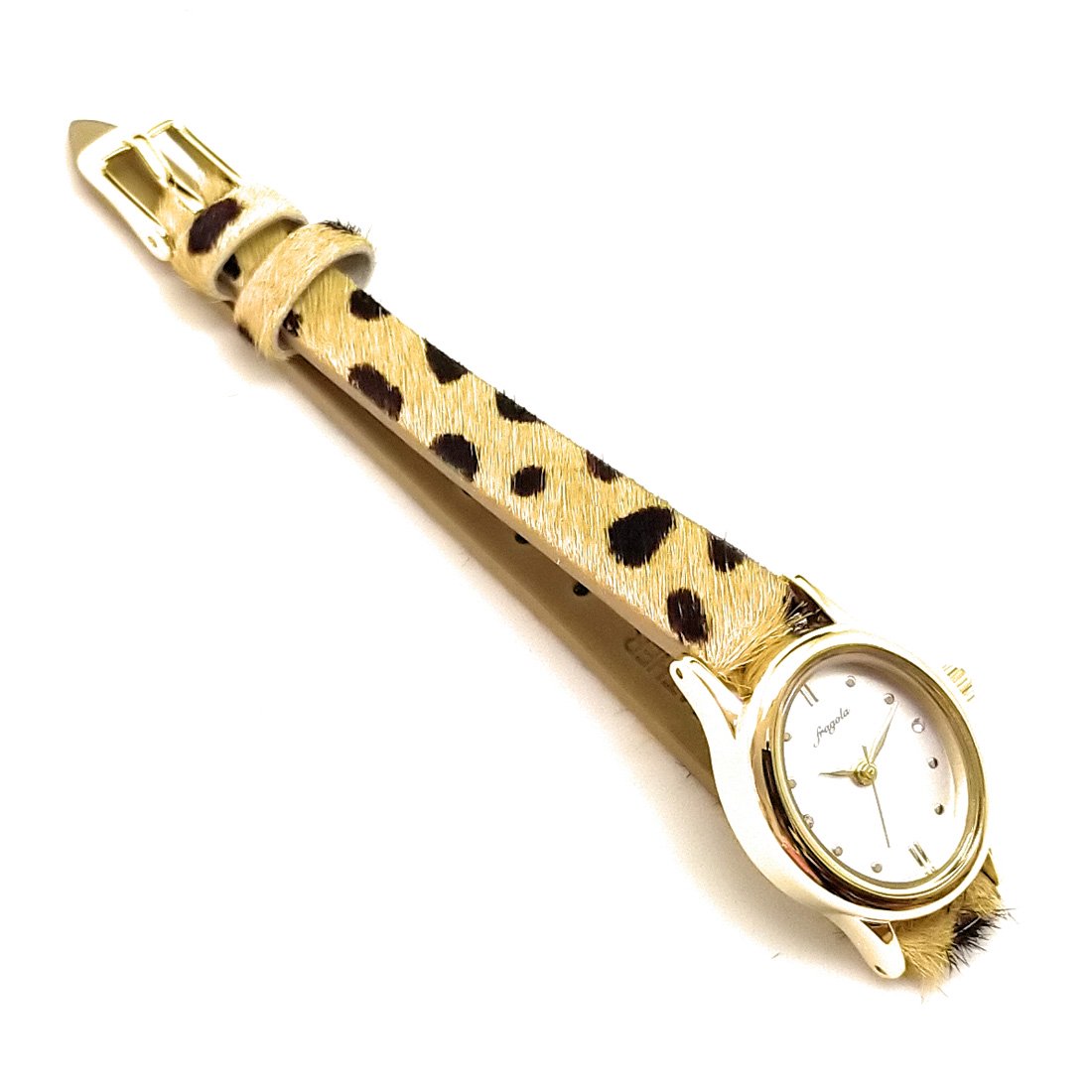 オーパル ハラコベルト 本革 レディース腕時計 ダルメシアン　N03922A-DALMATIAN - LMLULU 【エルエムルル】 オフィシャルサイト