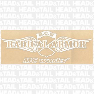 <img class='new_mark_img1' src='https://img.shop-pro.jp/img/new/icons1.gif' style='border:none;display:inline;margin:0px;padding:0px;width:auto;' />MC works'/RADICAL ARMORデカール