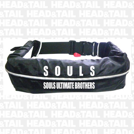 Souls 自動膨張式ライフベスト ウェストタイプ Head Tail Web Shop