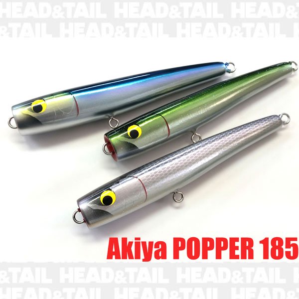 Akiya POPPER 185 - HEAD & TAIL Web Shop
