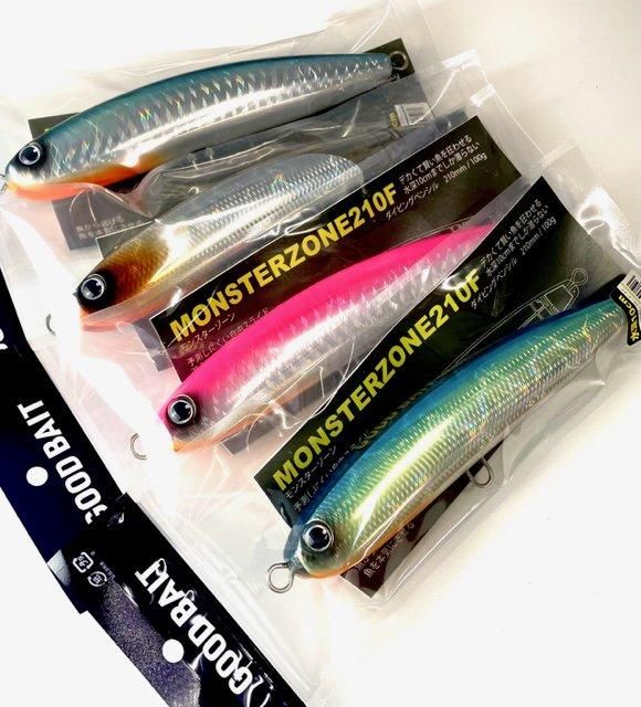 [グッドベイト]モンスターゾーン210F 2個セット 楽天市場】グッドベイト（GOOD BAIT) MONSTERZONE 210F【釣り