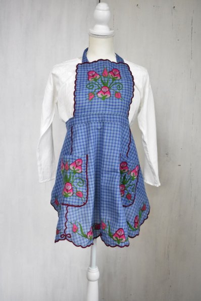 新品 世界にひとつメキシコ手縫い刺繍のエプロン | jycindustrial.com