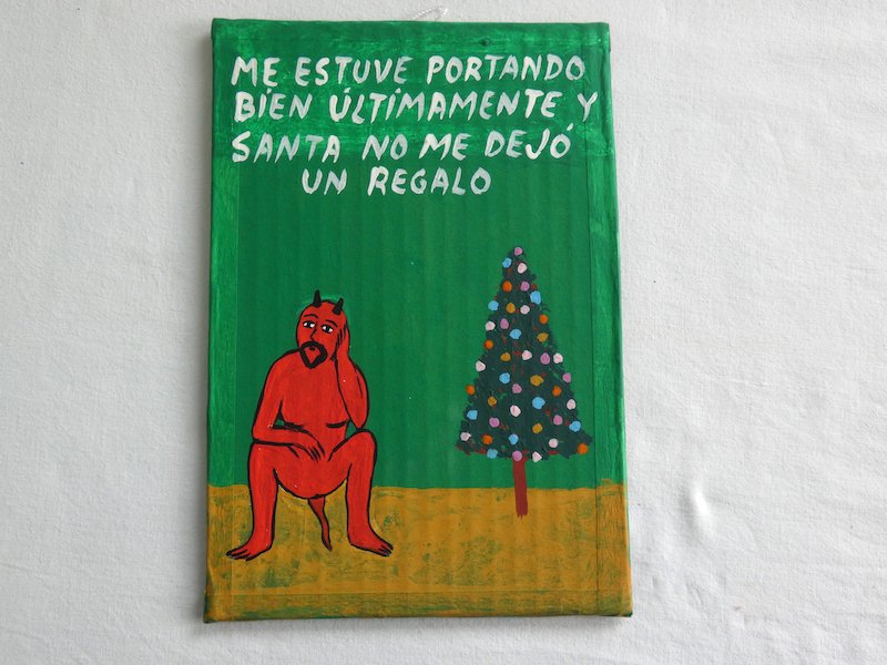 『クリスマスの出来事』段ボールアートby Gil Bonola（ヒル・ボノラ）