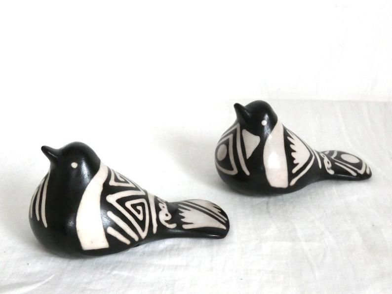 エクアドル エドゥアルド・ベガ 鳩のオブジェ 陶器製 ヴィンテージ 稀少 エクアドル エドゥアルド・ベガ 鳩のオブジェ 陶器製 ヴィンテージ