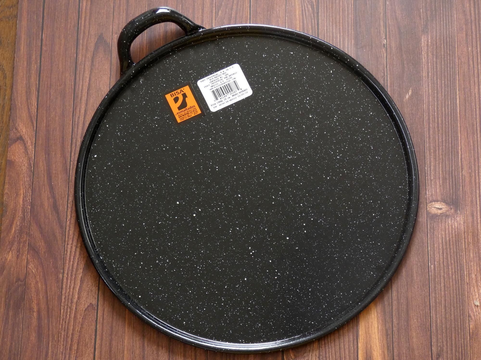 <img class='new_mark_img1' src='https://img.shop-pro.jp/img/new/icons14.gif' style='border:none;display:inline;margin:0px;padding:0px;width:auto;' />トルティーヤ専用ホーローフライパン/BLACK BISA社製