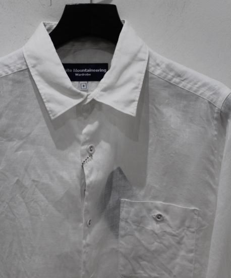 ホワイトマウンテニアリング　リネンシャツ ホワイトマウンテニアリング】LINEN SHIRT – GQ SHOP