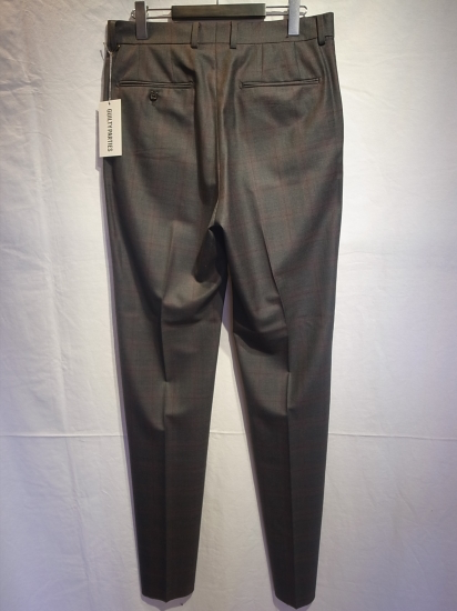 WACKO　MARIA　DORMEUIL　PLEATED　TROUSERS　　クーポン大特価