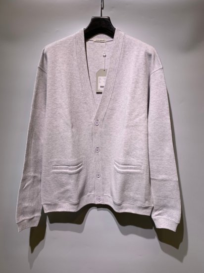 UNIVERSAL PRODUCTS PIQUE CARDIGAN GRAY | unimac.az