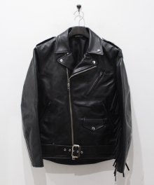 FIRSTRUST&#174;<BR> ONE LOVE / FRINGE W-LEATHER RIDERS JACKET
