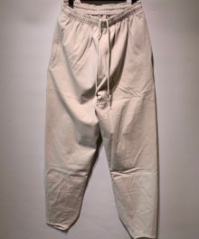 marka <BR>TRAINING PANTS - RECYCLE SUVIN ORGANIC COTTON KNIT - (OFF WHITE)

