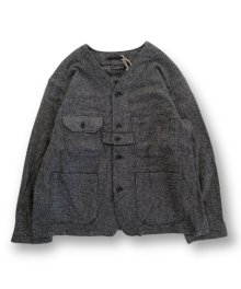 Engineered Garments <BR>Cardigan Jacket - Uniform Serge