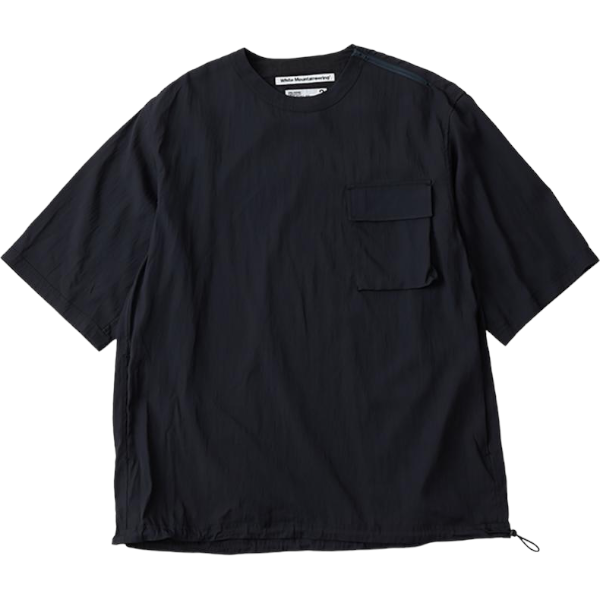 White<BR>Mountaineering<BR>CREW NECK SHIRT (NAVY)