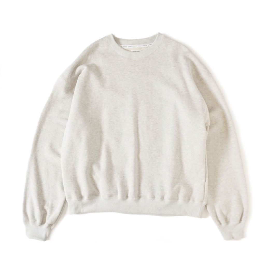UNIVERSAL<BR>PRODUCTS <BR>JUMBERCA CREW NECK SWEAT (TOP GRAY)