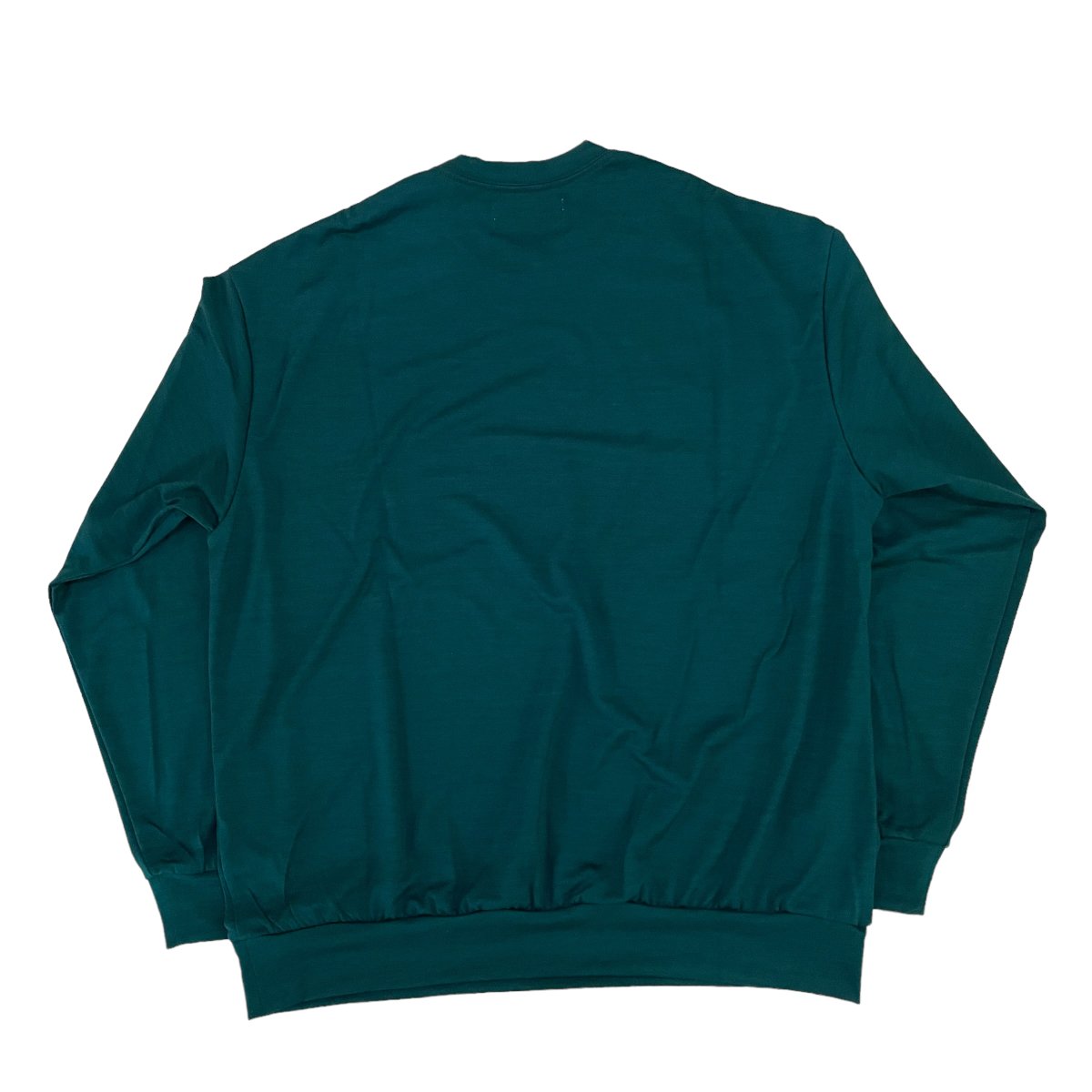 marka《マーカ》CREW NECK - 2/72 WOOL SINGLE JERSEY WASHABLE - (GREEN) | 正規取扱店 |  Cloud9 【クラウドナイン】 Online Store