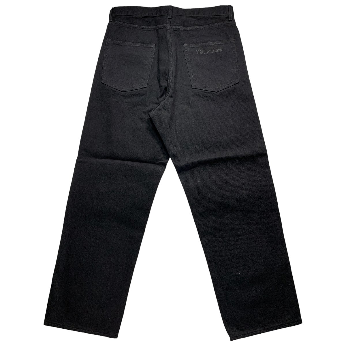 WACKO MARIA《ワコマリア》23FW-WMP-PT04 DENIM PANTS (BLACK