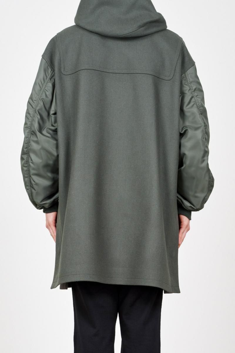 MARKAWARE《マーカ》A23C-17CO01C DUFFLE COAT (BLUE GRAY