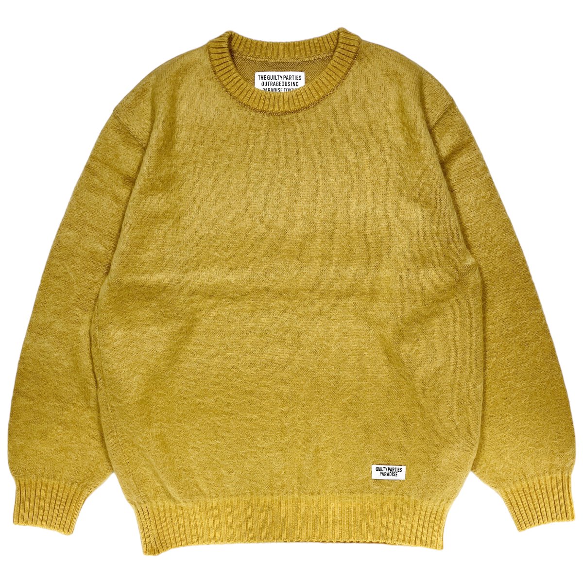 WACKO MARIA《ワコマリア》MOHAIR CREW NECK SWEATER 