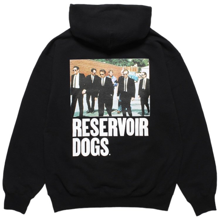 WACKOMARIA<BR>RESERVOIR DOGS / MIDDLE WEIGHT PULLOVER HOODED SWEAT SHIRT (BLACK)