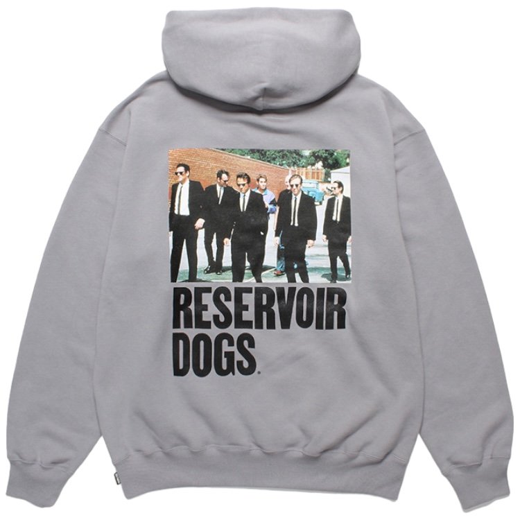 WACKOMARIA<BR>RESERVOIR DOGS / MIDDLE WEIGHT PULLOVER HOODED SWEAT SHIRT (GRAY)