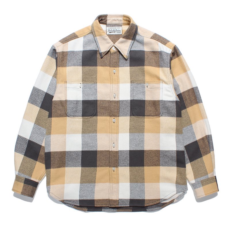 WACKO MARIA《ワコマリア》24SS-WMS-RC05 FLANNEL REGULAR COLLAR ...