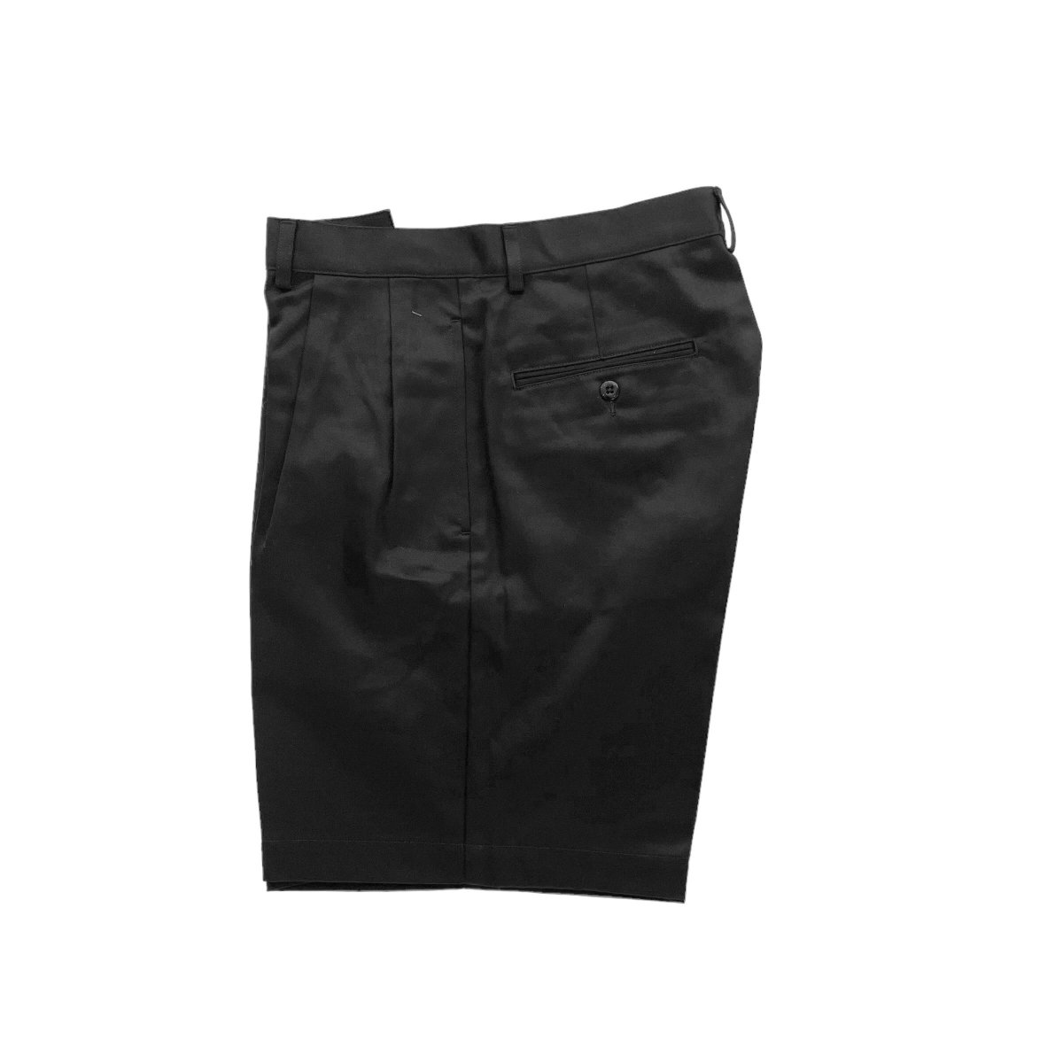 WACKO MARIA《ワコマリア》DOUBLE PLEATED CHINO SHORT TROUSERS (BLACK) -  Cloud9【クラウドナイン】Official Online Store