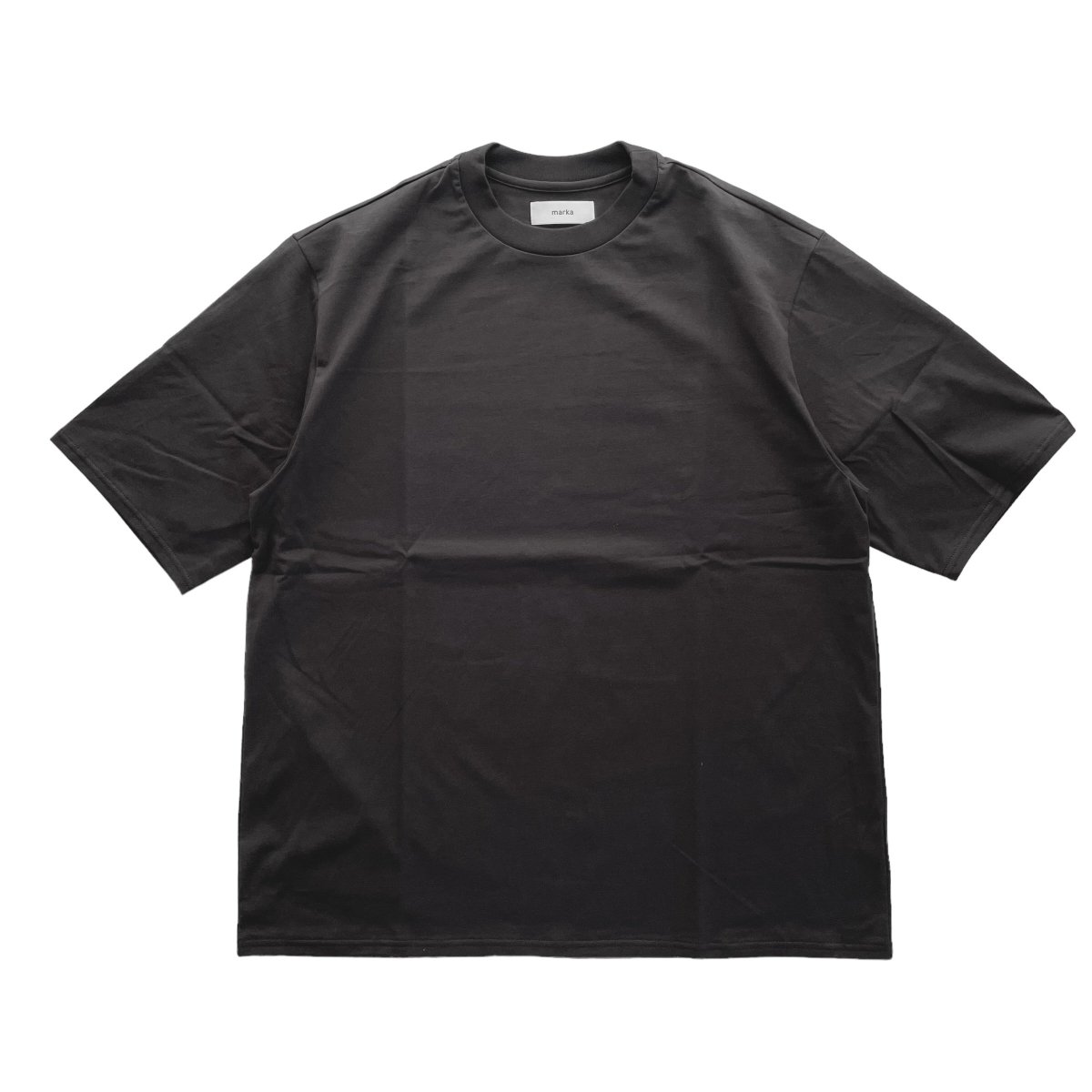 marka <BR>CREW NECK TEE S/S (CHARCOAL)