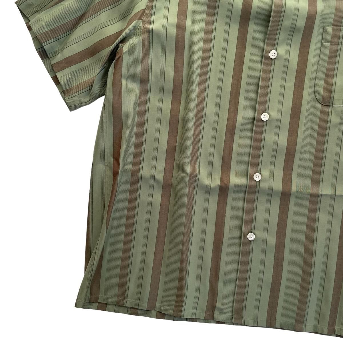 WACKO MARIA《ワコマリア》STRIPED OPEN COLLAR SHIRT (TYPE-2