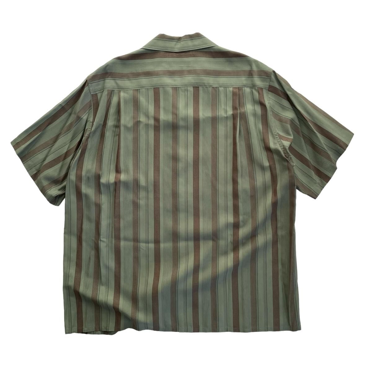 新品✨GW特価✨ワコマリア/ WESTERN OPEN COLLAR SHIRT WACKO MARIA《ワコマリア》STRIPED OPEN COLLAR SHIRT (TYPE-2