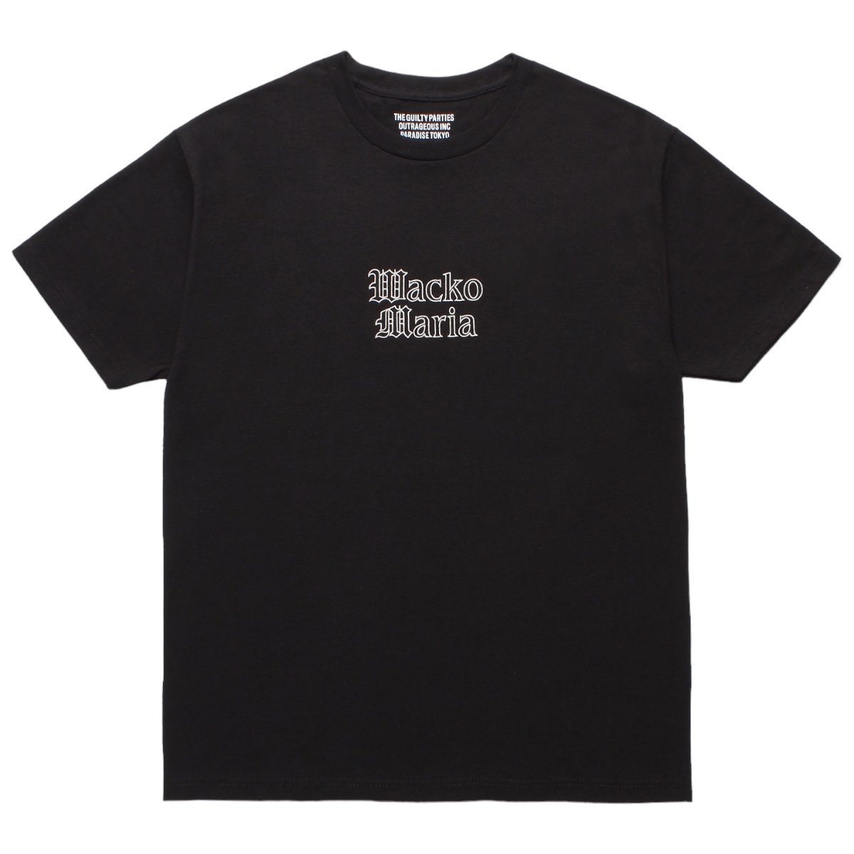 WACKO MARIA《ワコマリア》CREW NECK T-SHIRT(TYPE-3) (BLACK) -  Cloud9【クラウドナイン】Official Online Store