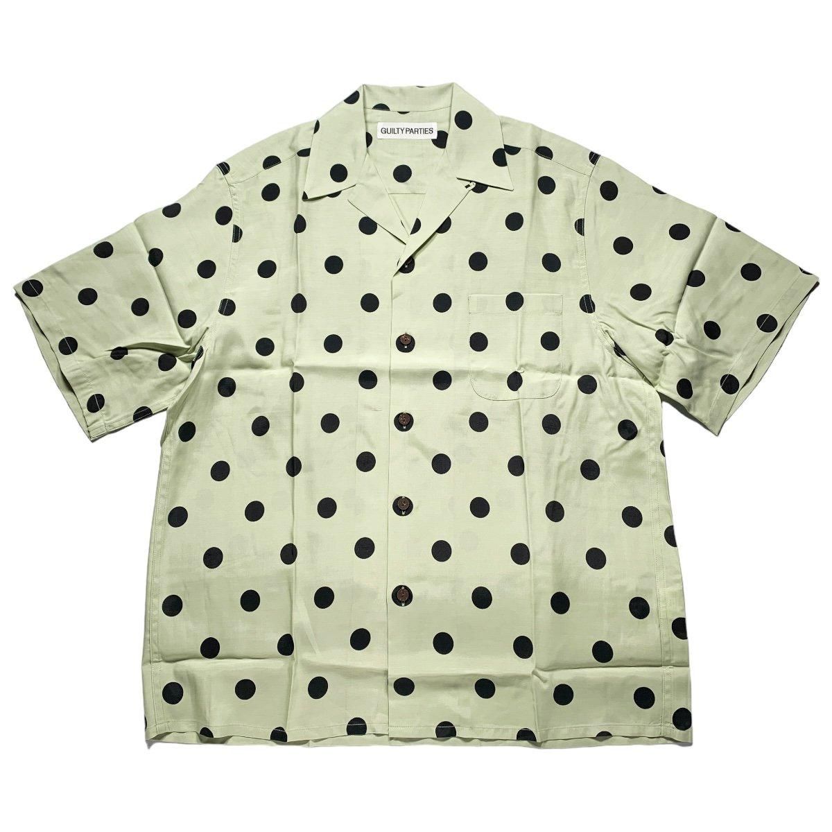 WACKO MARIA《ワコマリア》HAWAIIAN SHIRTS S/S (TYPE-2) (MINT×BLACK