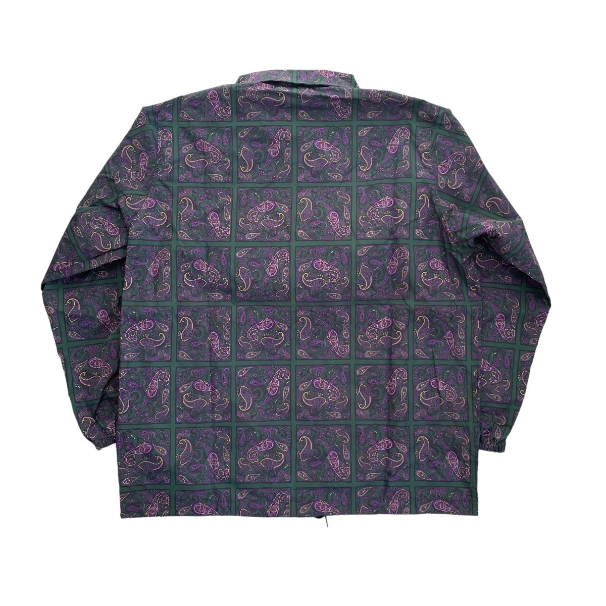 NEEDLES 《ニードルス》Coach Jacket - Poly Taffeta / Printed Red Square - (GREEN) |  正規取扱店 | Cloud9 【クラウドナイン】 Online Store