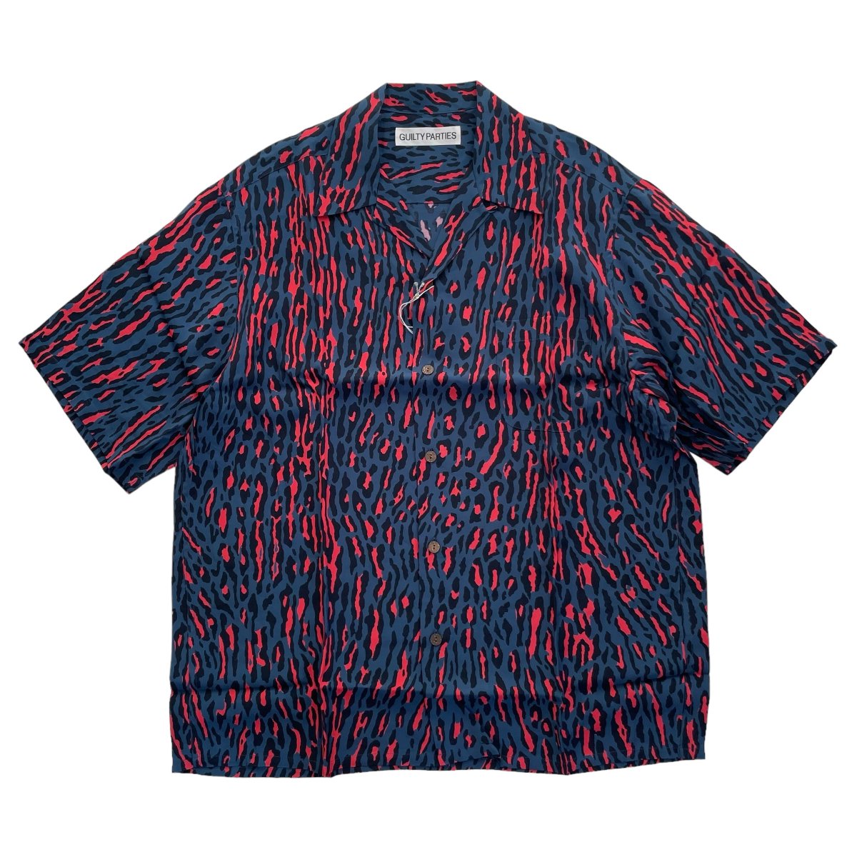 WACKO MARIA《ワコマリア》LEOPARD HAWAIIAN SHIRT S/S (BLUE) -  Cloud9【クラウドナイン】Official Online Store