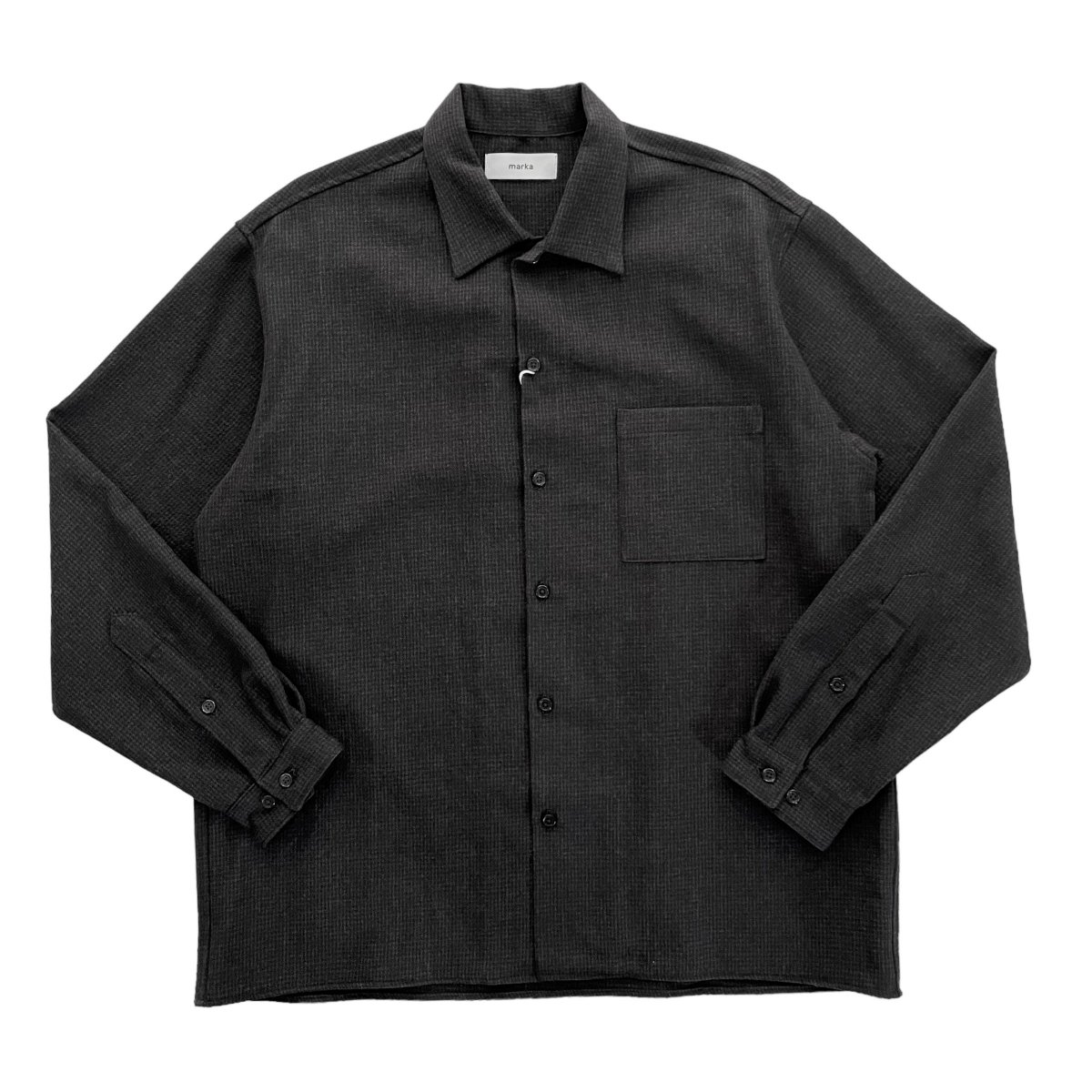 marka <BR>OPEN COLLAR SHIRT