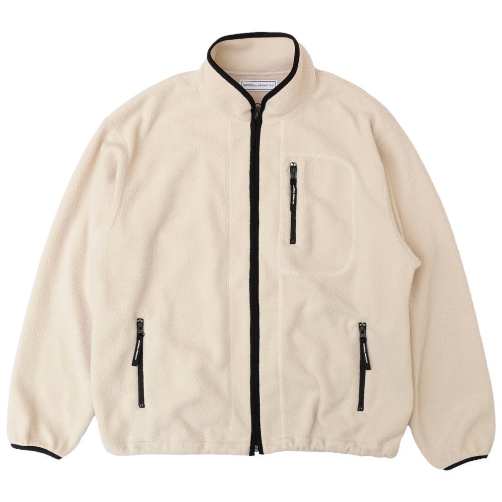 UNIVERSAL<BR>PRODUCTS <BR>POLATEC FLEECE JACKET (ECRU)