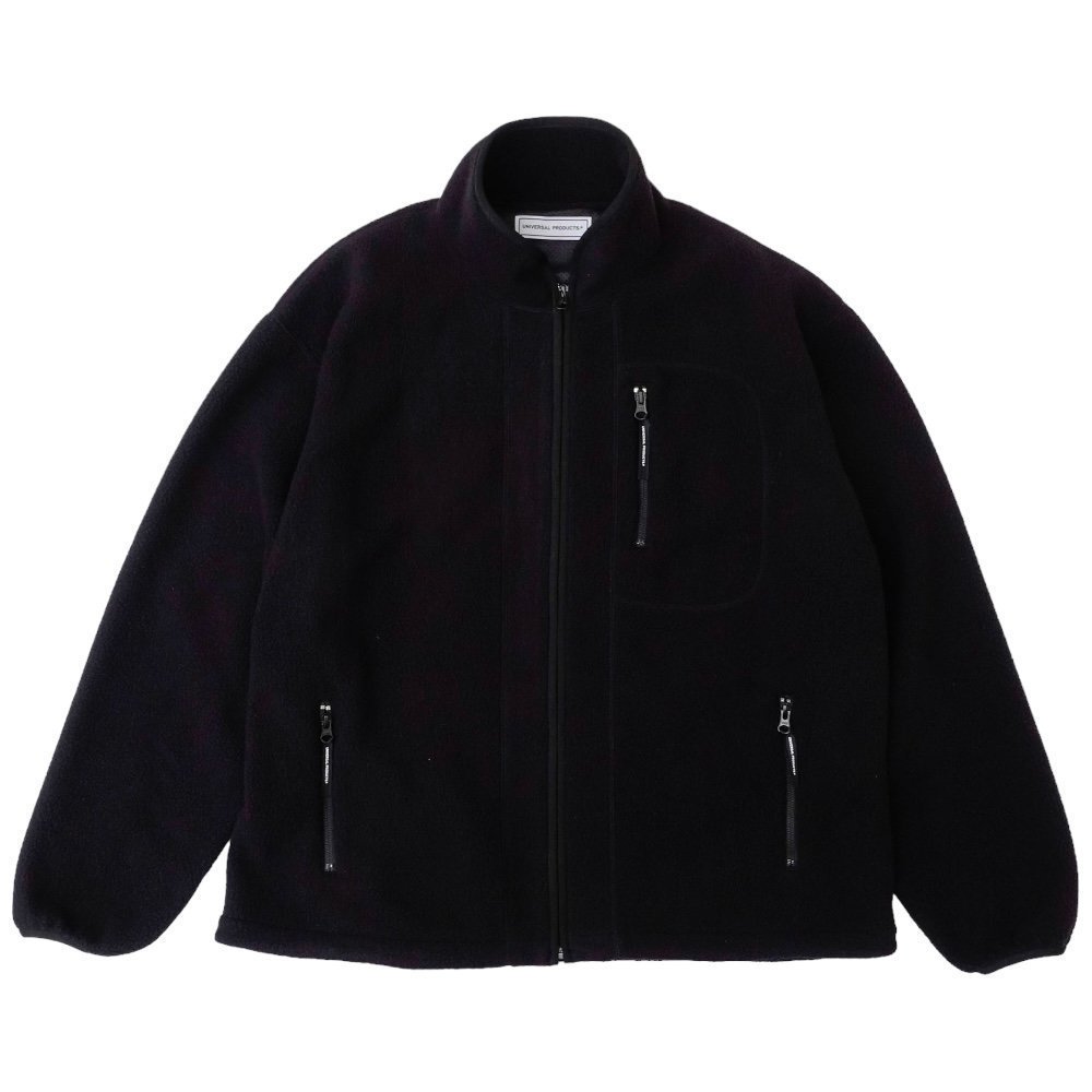 UNIVERSAL<BR>PRODUCTS <BR>POLATEC FLEECE JACKET (BLACK)