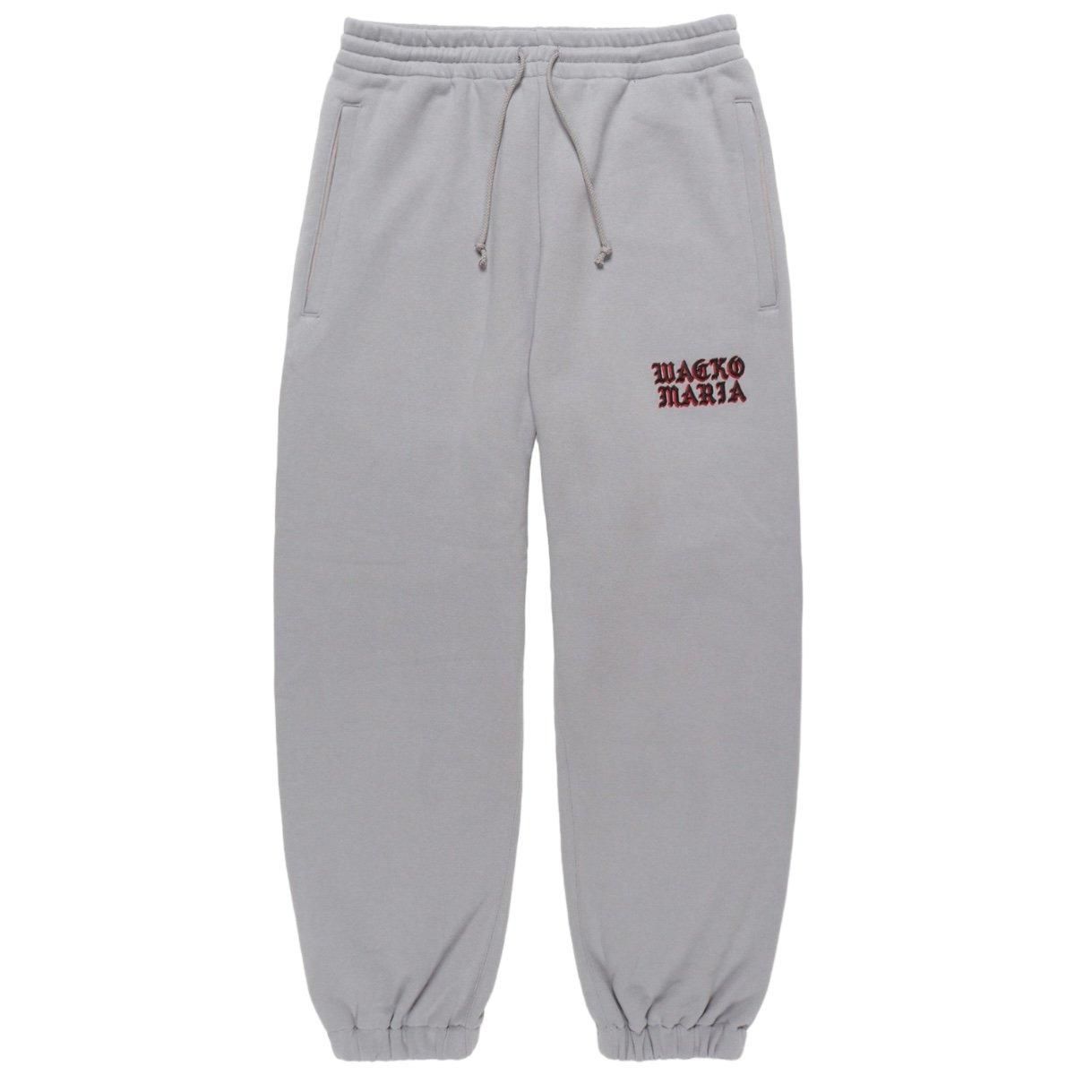 WACKOMARIA<BR> MIDDLE WEIGHT SWEAT PANTS (GRAY)