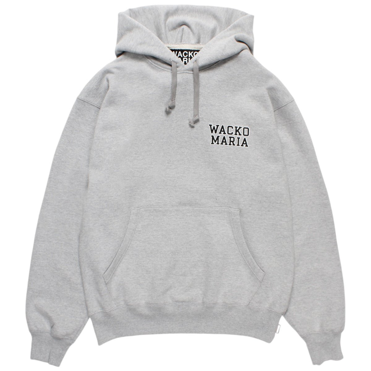 WACKOMARIA<BR>HEAVY WEIGHT FULL ZIP HOODED SWEAT SHIRT ( TYPE-2 ) (GRAY)