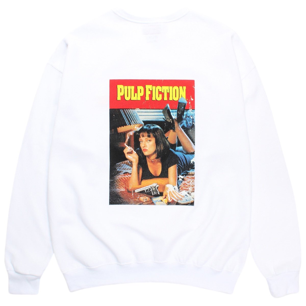 WACKOMARIA<BR>PULP FICTION / CREW NECK SWEAT SHIRT ( TYPE-5 )