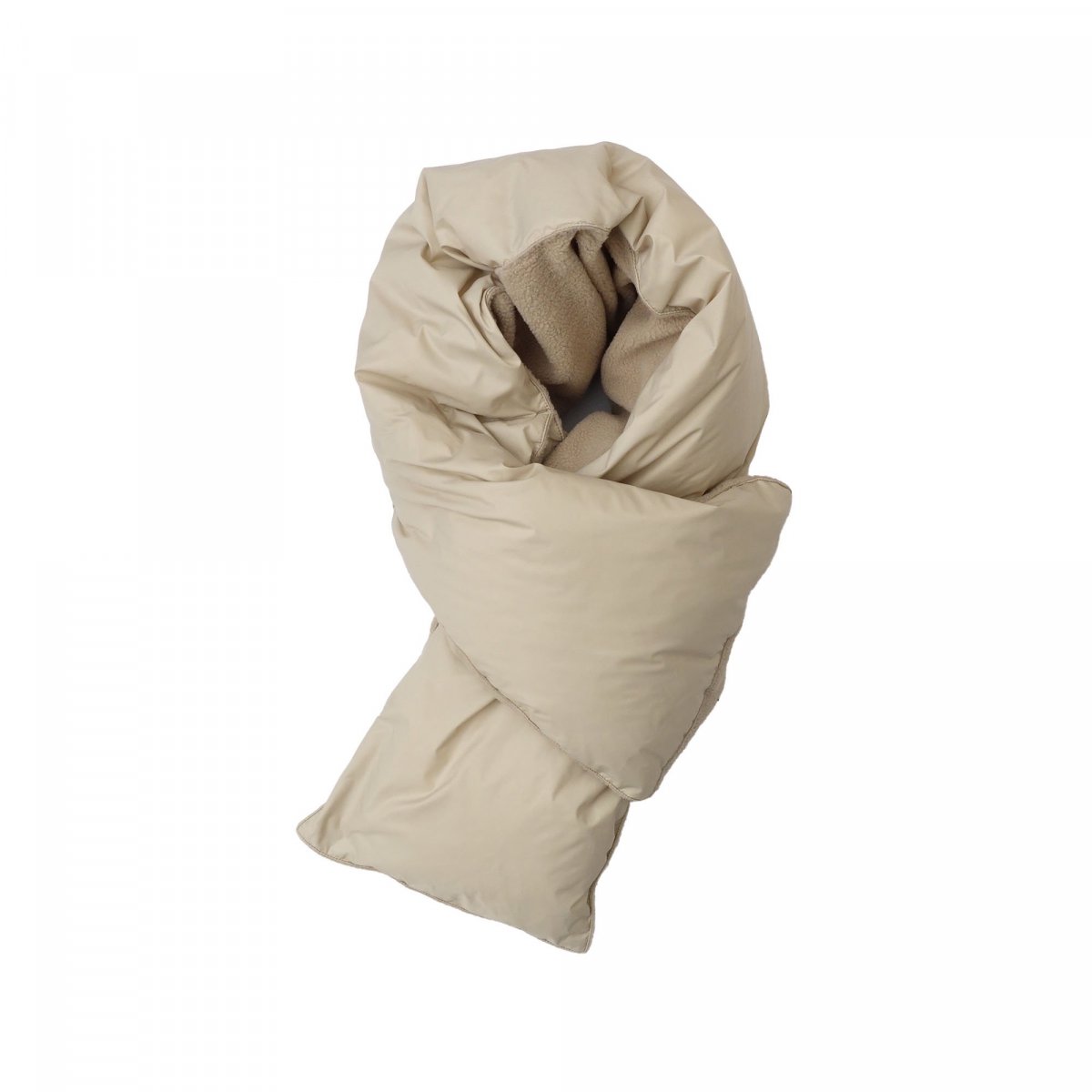 EVCON<BR>TAION DOWN SCARF (L.BEIGE)