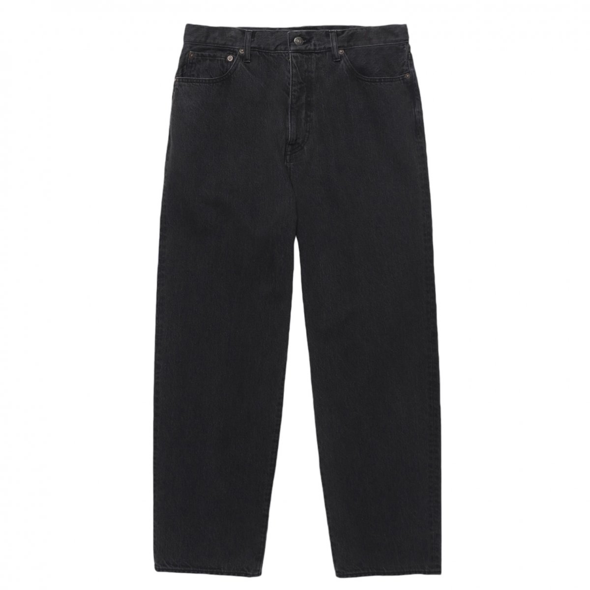 WACKOMARIA<BR> WASHED DENIM PANTS (BLACK)