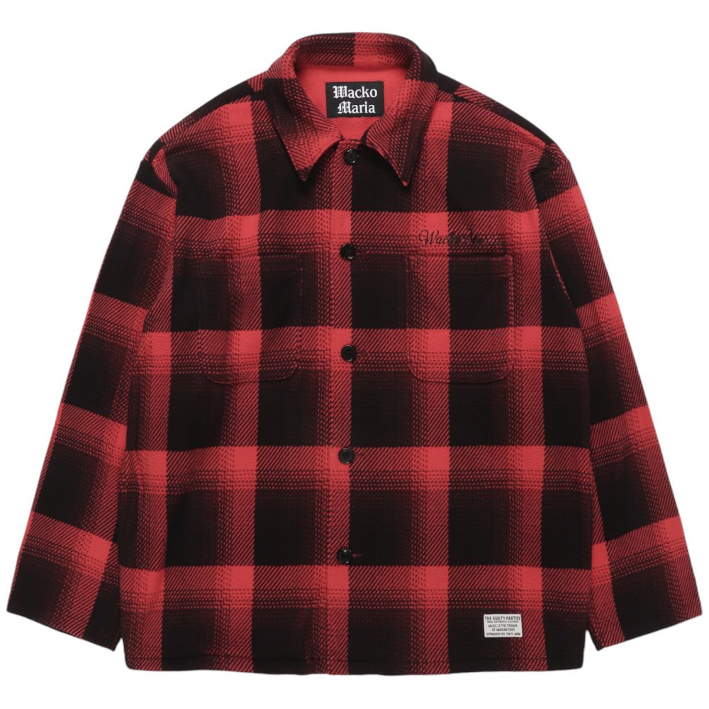 WACKOMARIA<BR> FLEECE SHIRT ( TYPE-2 ) (RED)