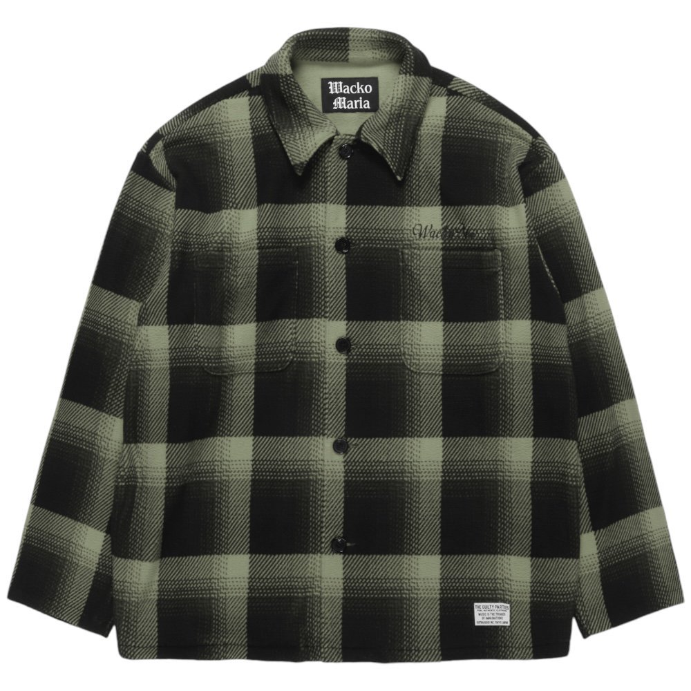 WACKOMARIA<BR> FLEECE SHIRT ( TYPE-1 ) (GREEN)