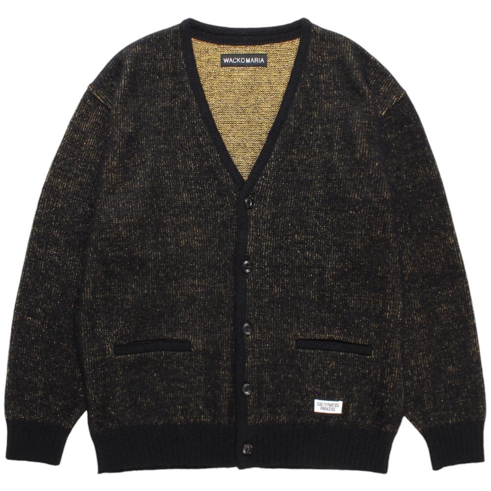 WACKOMARIA<BR>GLITTER MOHAIR CARDIGAN ( TYPE-2 )